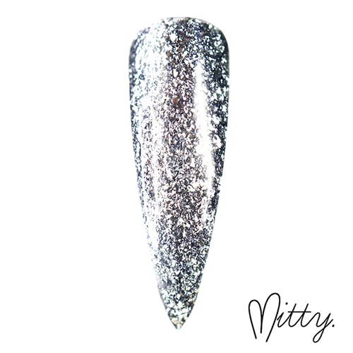 Gel Polish - Platinum Glitter - Sparkle Delight